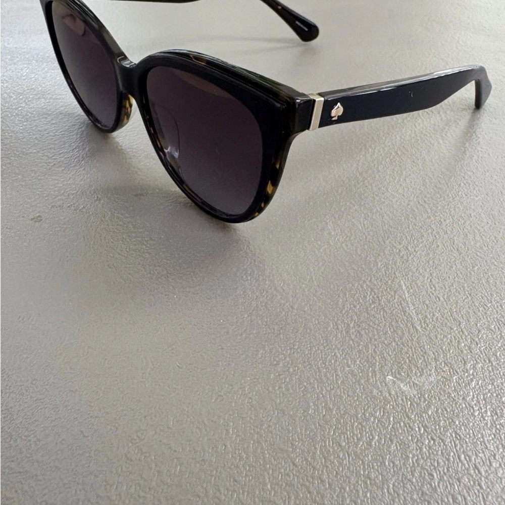 New Kate Spade New York Women's Daesha Round Sunglasses, Blue Havana, 56 mm